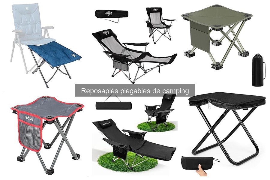 Guía de compra de reposapiés plegables de camping