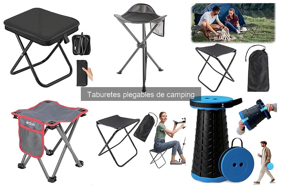 Guía de compra de taburetes plegables de camping