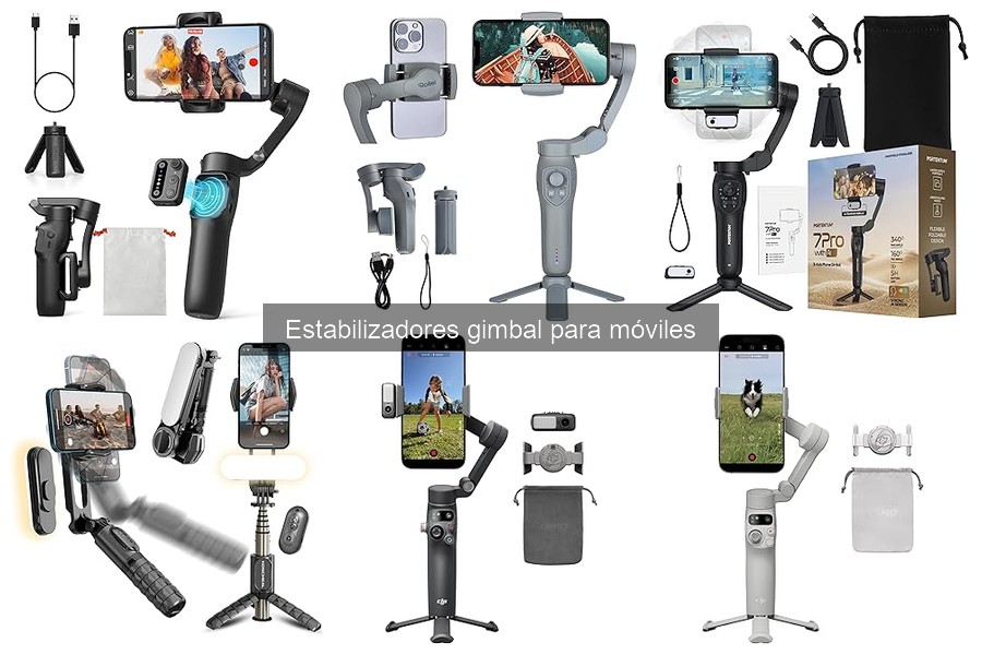 Guía de Compra: Estabilizadores Gimbal para Móviles