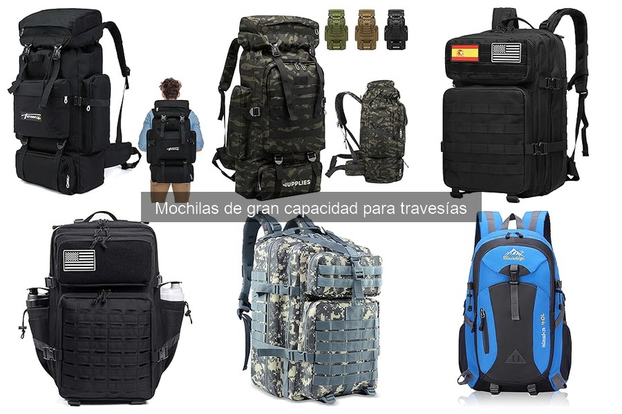 Guía de compra: Mochilas de gran capacidad para travesías