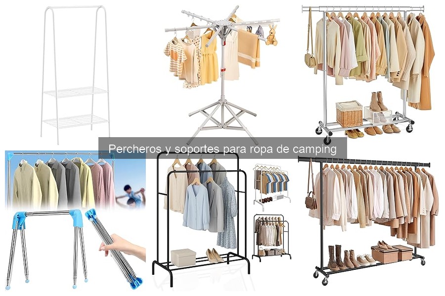 Guía de instalación de percheros para camping en familia