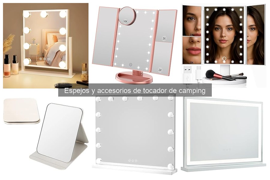 Guía de Instalación y Uso de Espejos de Camping