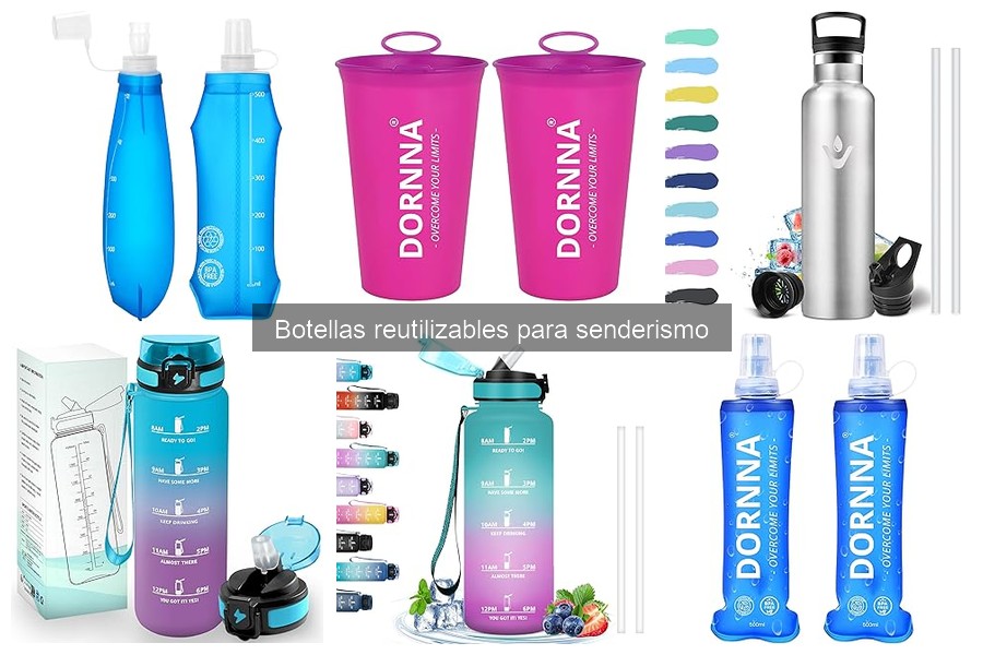 Guía de precios de botellas reutilizables para senderismo