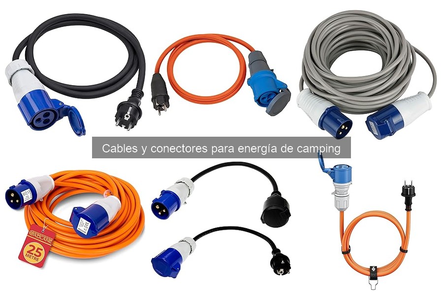 Guía para Elegir Conectores de Energía para Camping
