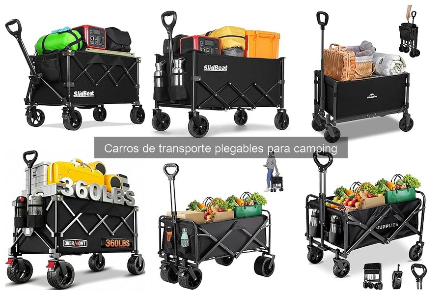 Guía para elegir el mejor carro de transporte plegable para camping