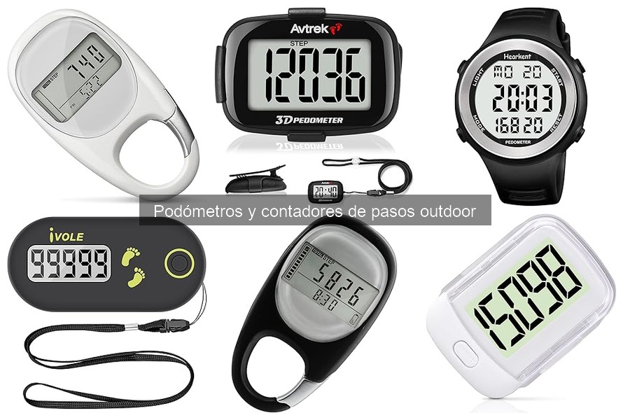 Guía para elegir el mejor podómetro para camping
