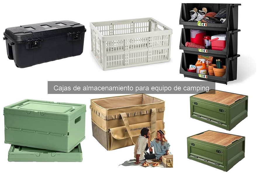 Guía para elegir la mejor caja de almacenamiento para camping