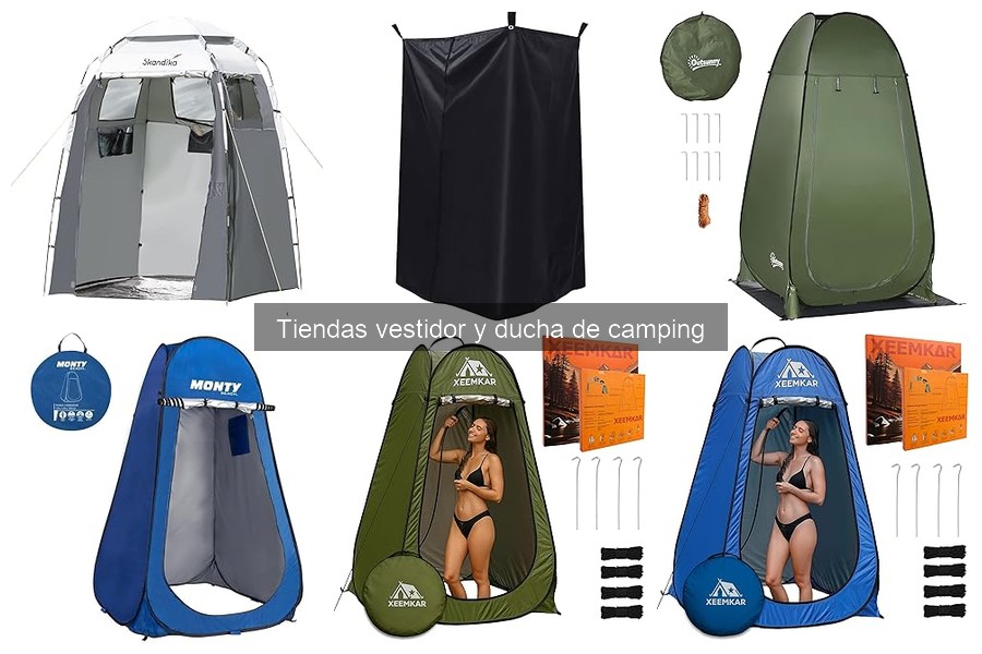 Guía para elegir la mejor tienda vestidor y ducha de camping