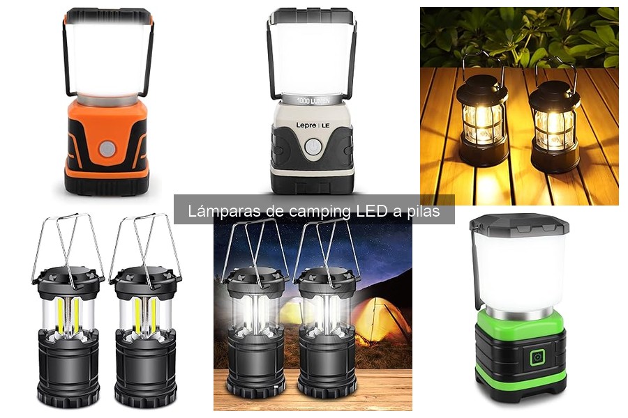 Guía para elegir lámparas de camping LED a pilas