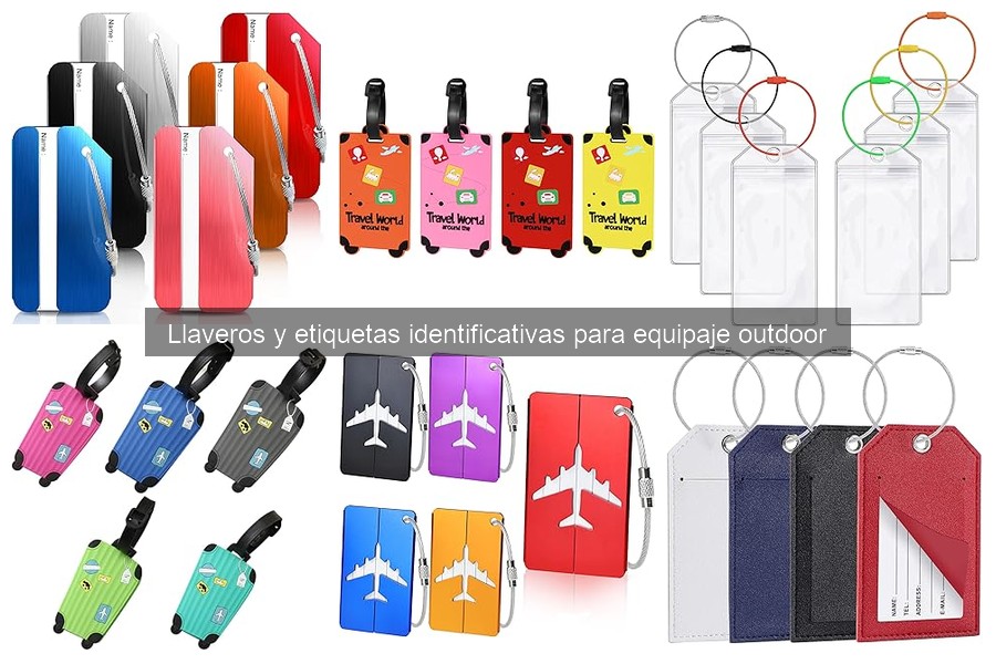 Guía para Elegir Llaveros y Etiquetas para Equipaje Outdoor