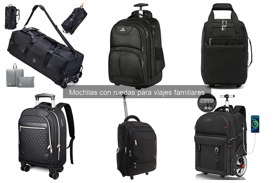 Guía para Elegir Mochilas con Ruedas para Viajes Familiares