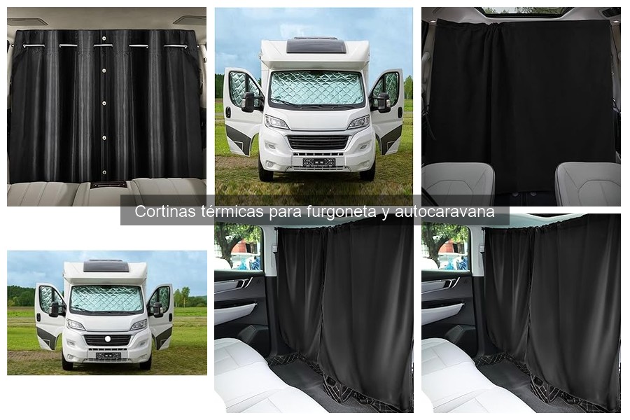 Guía para instalar cortinas térmicas en furgonetas y autocaravanas