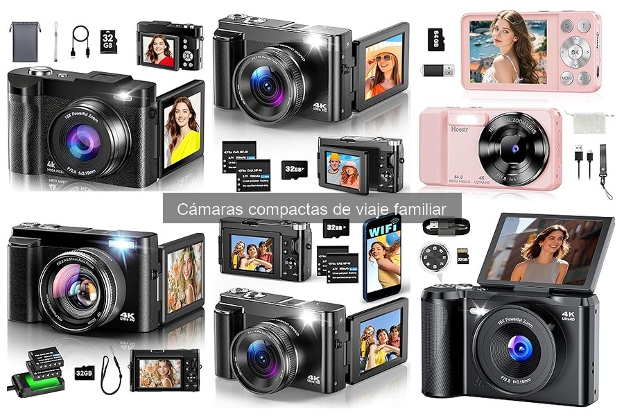 Guía para usar correctamente una cámara compacta en viajes familiares