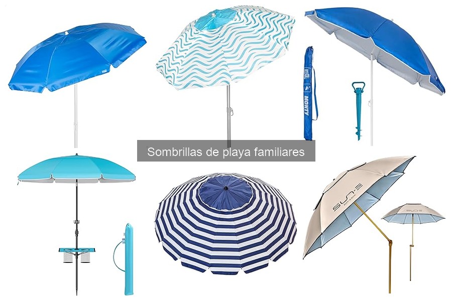 Guía: ¿Qué considerar al comprar sombrillas de playa familiares?