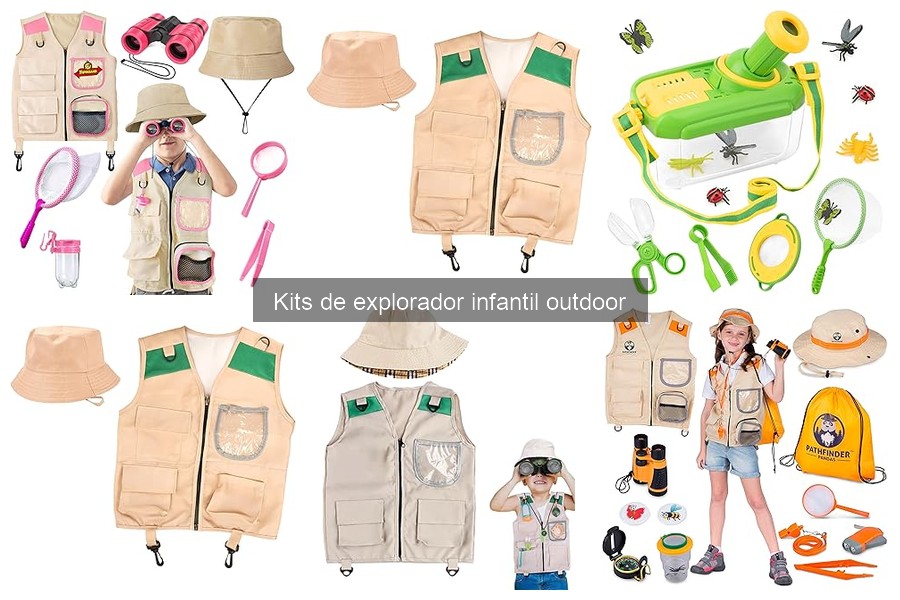 Herramientas esenciales para un kit de exploración infantil