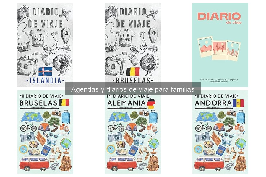 Ideas creativas para personalizar un diario de viaje familiar