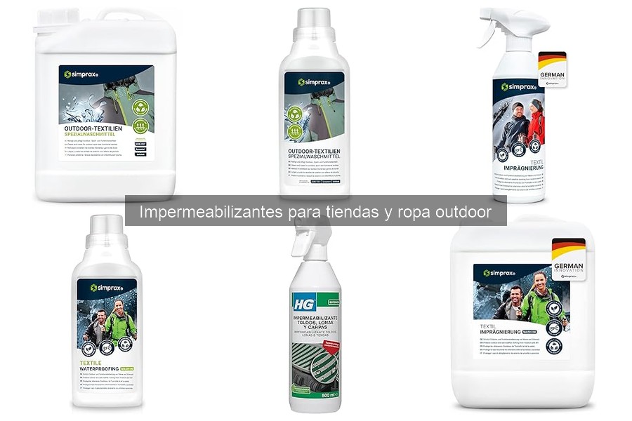 ** Impermeabilizantes: Compatibilidad con materiales outdoor