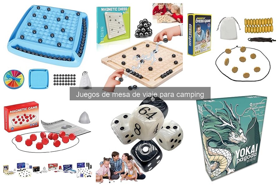 Juegos de mesa de viaje para camping: ¿qué son y sus beneficios?