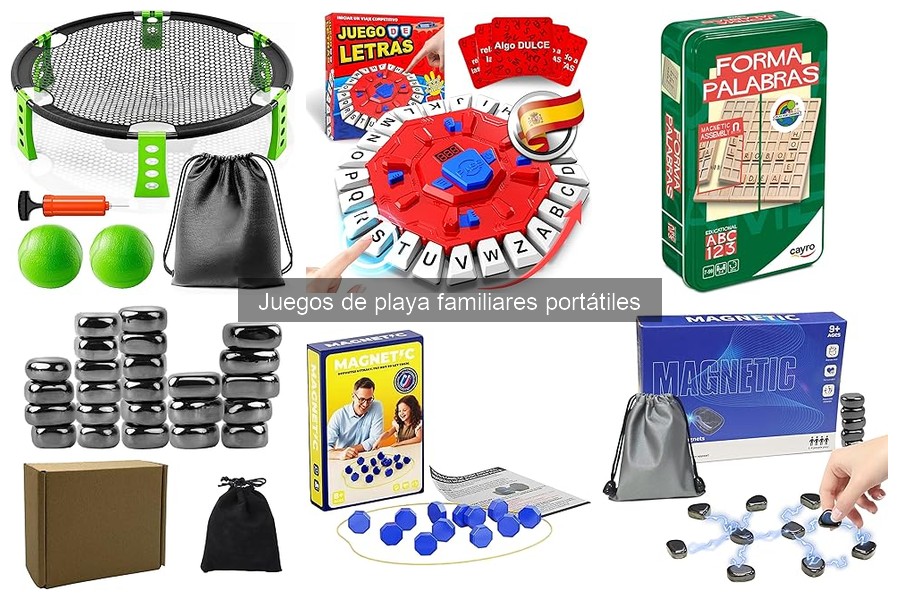 Juegos de playa familiares: Diviértete colaborando en familia