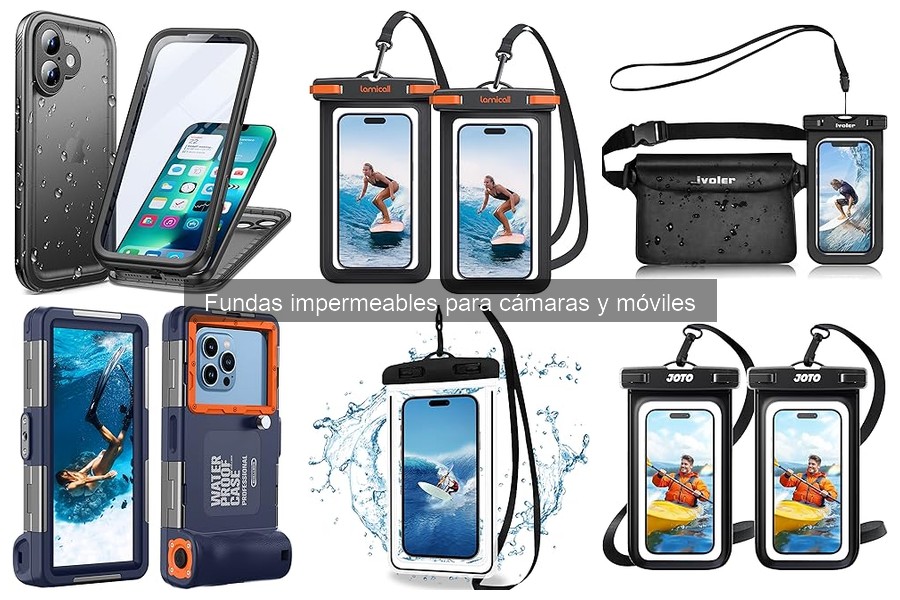 ¿Las fundas impermeables afectan la calidad de las fotos?