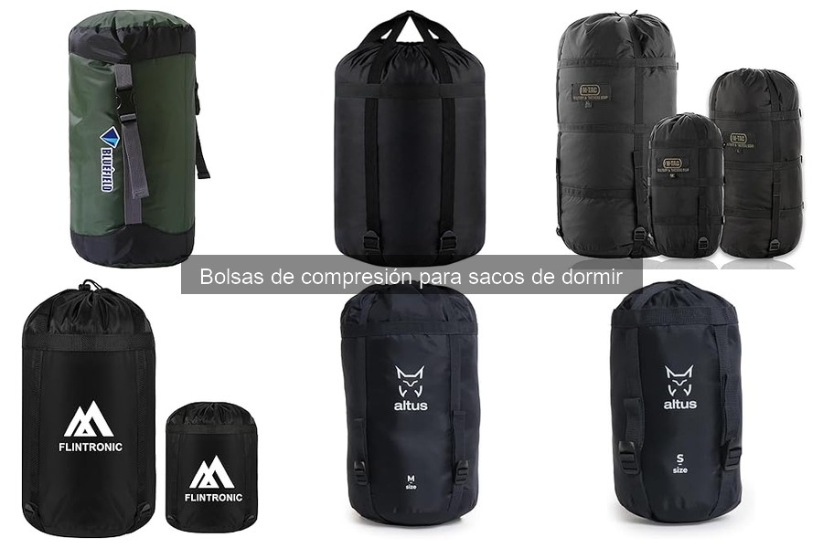 Las mejores bolsas de compresión para sacos de dormir 2023