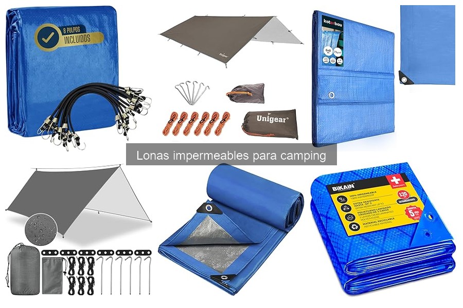 Las mejores lonas impermeables para camping en 2023
