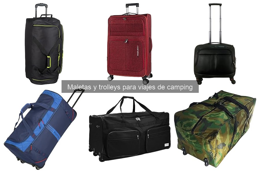 Las mejores maletas ligeras para camping: comparativa 2023