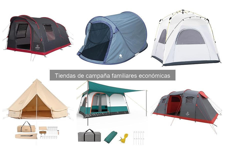 Las Mejores Marcas de Tiendas de Campaña Familiares Económicas