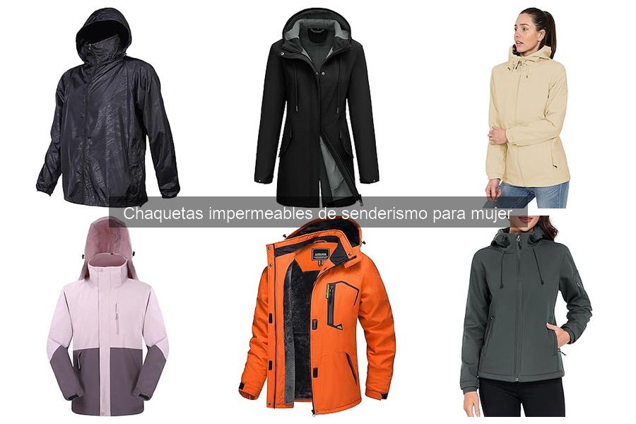 Las últimas tendencias en chaquetas impermeables para mujer