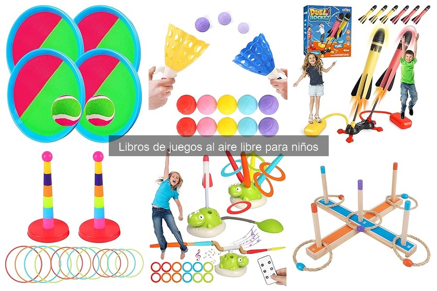 Libros de juegos al aire libre para niños: ¿Qué son y cómo usarlos?