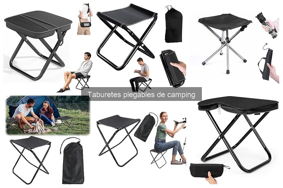 Los mejores taburetes plegables ultraligeros para camping y senderismo