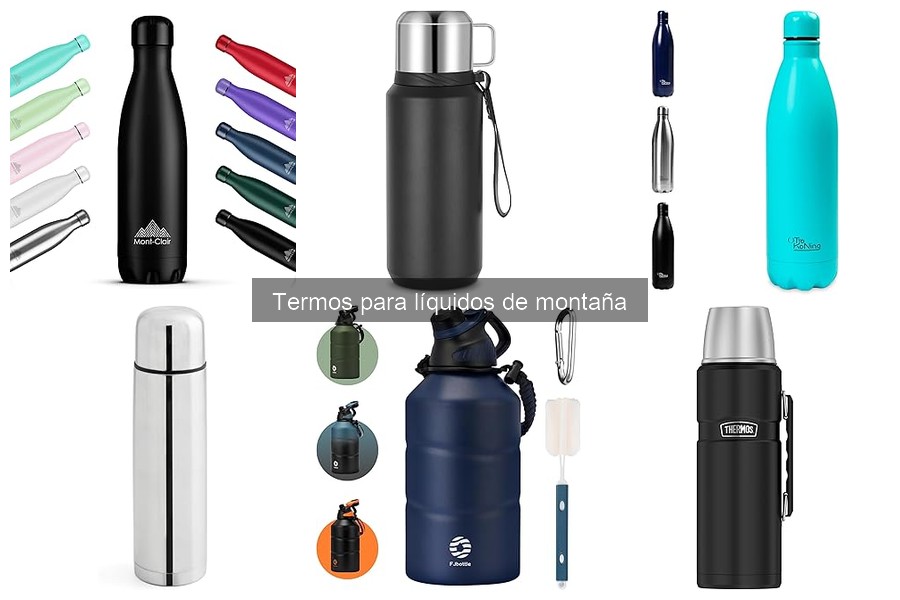 Los mejores termos para líquidos en montaña: guía completa