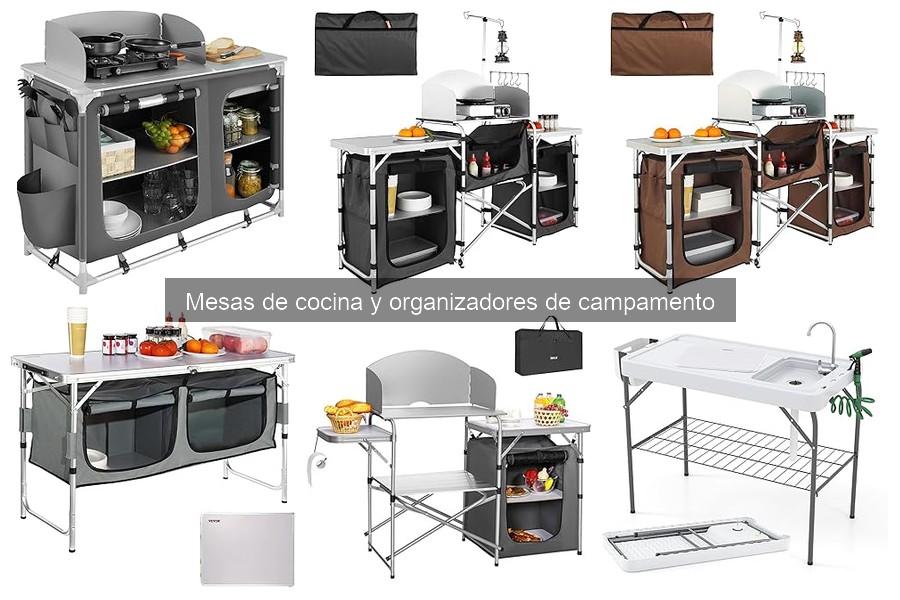 Los organizadores de campamento más útiles para tu aventura