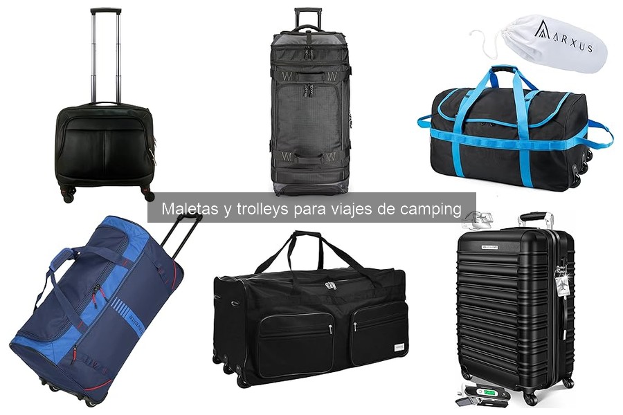 Maletas resistentes para camping: características a considerar