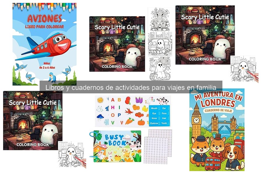 Mantén a los niños entretenidos en viajes largos con actividades