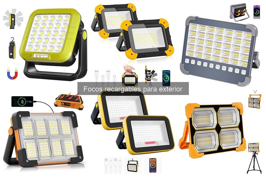 Mantenimiento de focos recargables: consejos útiles