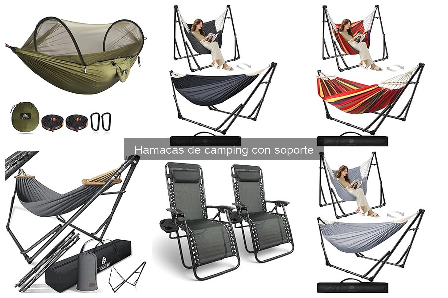 Mantenimiento de hamacas de camping con soporte: Guía práctica