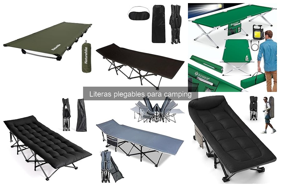 Mantenimiento de literas plegables para camping: Guía práctica