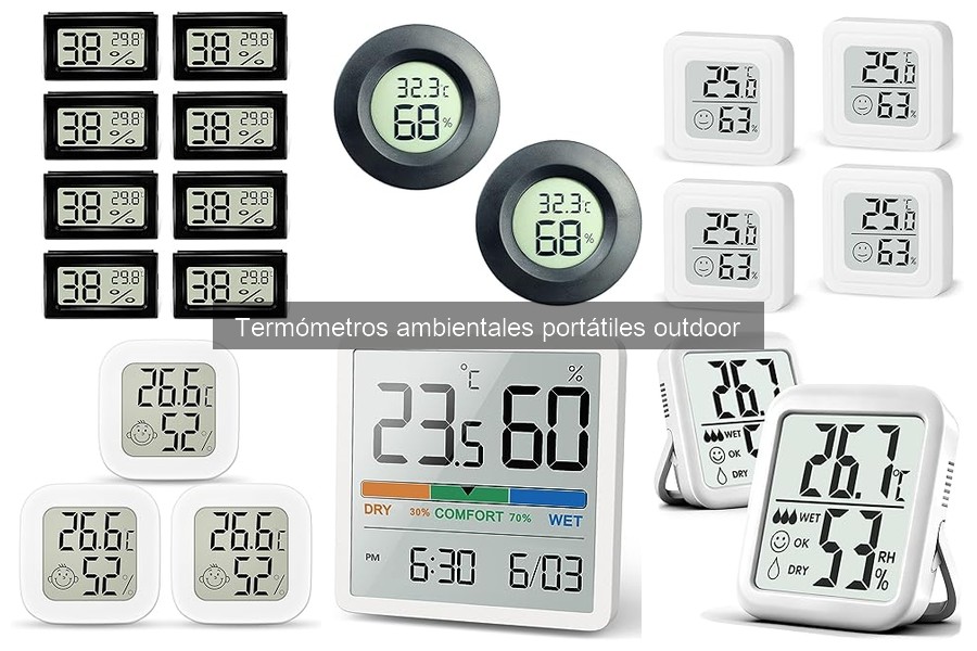Mantenimiento de termómetros ambientales portátiles: Guía práctica