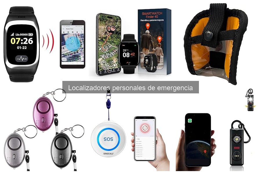 Mantenimiento y cuidado de localizadores personales de emergencia