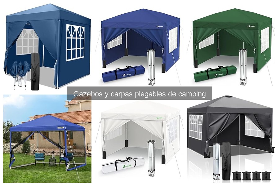 Mantenimiento y cuidados de carpas plegables de camping