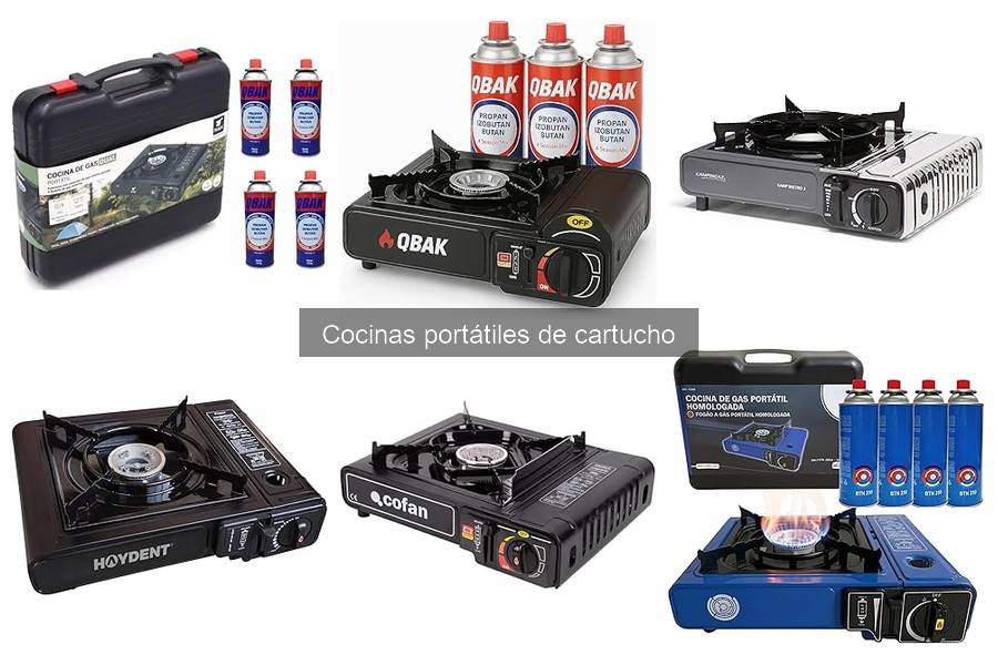 Mantenimiento y limpieza de cocinas portátiles de cartucho
