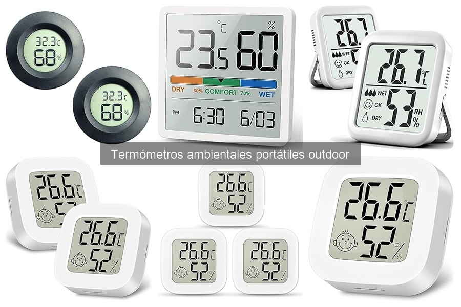 Mejor termómetro ambiental portátil para senderismo