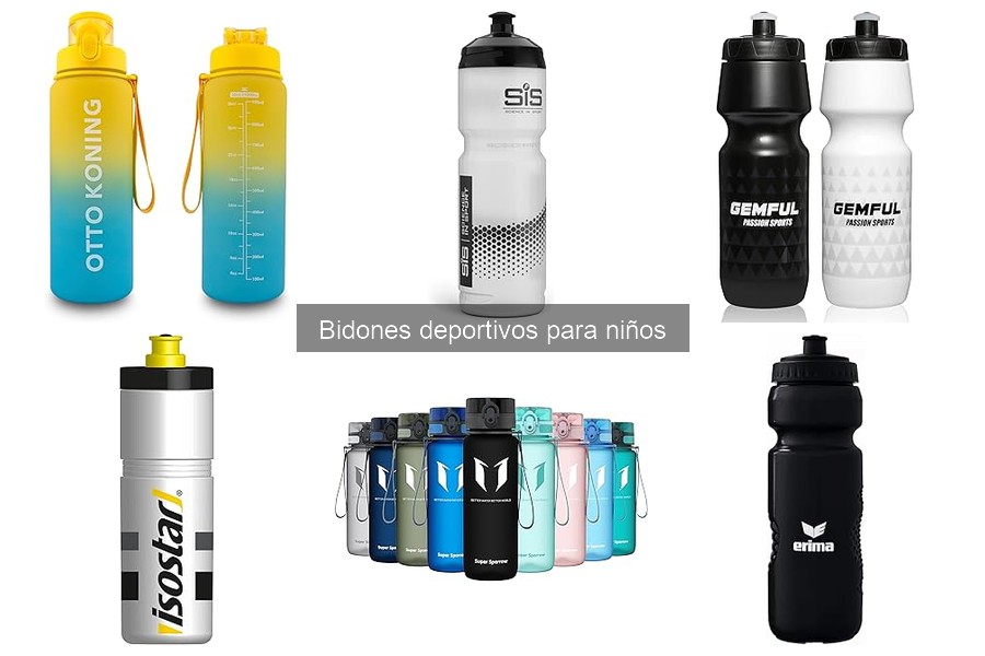 Mejoras ofertas en bidones deportivos para niños online