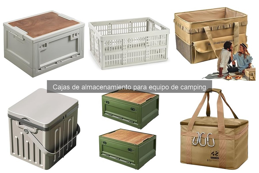 Mejores accesorios para cajas de almacenamiento en camping