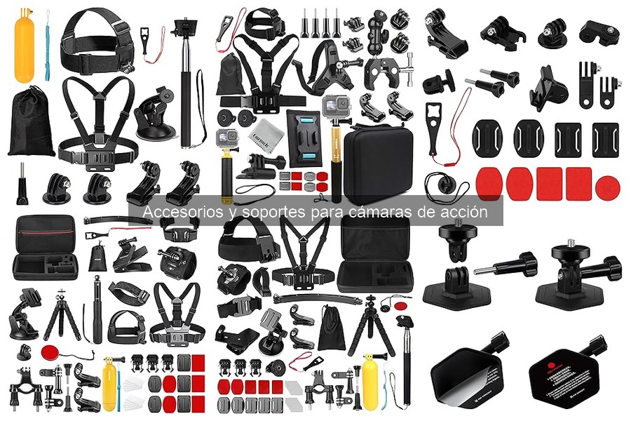 Mejores accesorios para cámaras de acción: comparativa 2023
