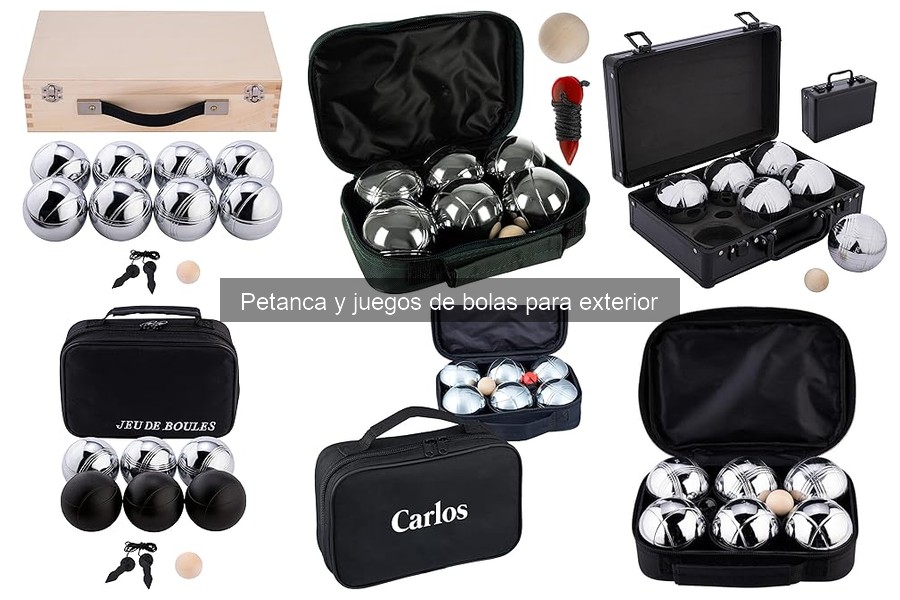 Mejores accesorios para jugar a la petanca al aire libre