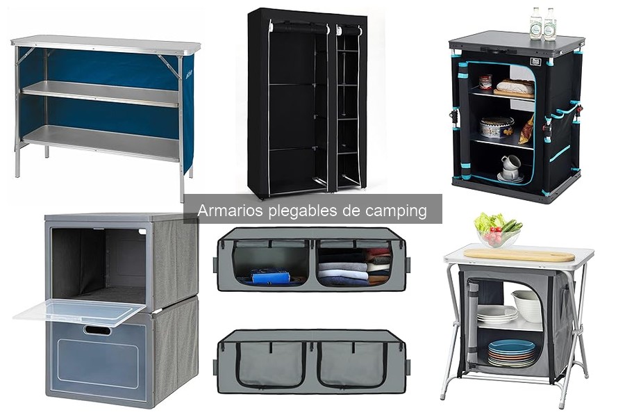 Mejores accesorios para optimizar tu armario plegable de camping