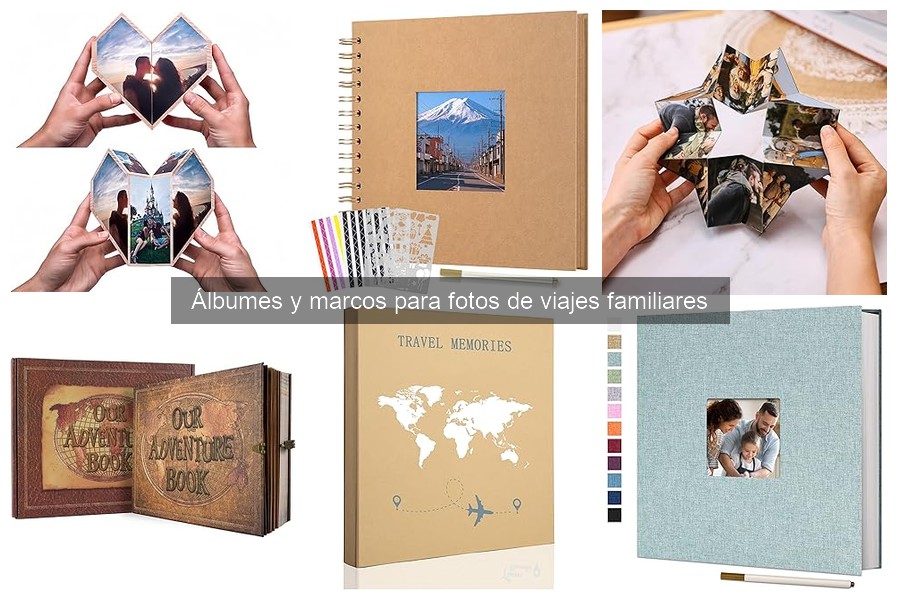 Mejores álbumes para fotos de viajes familiares en 2023