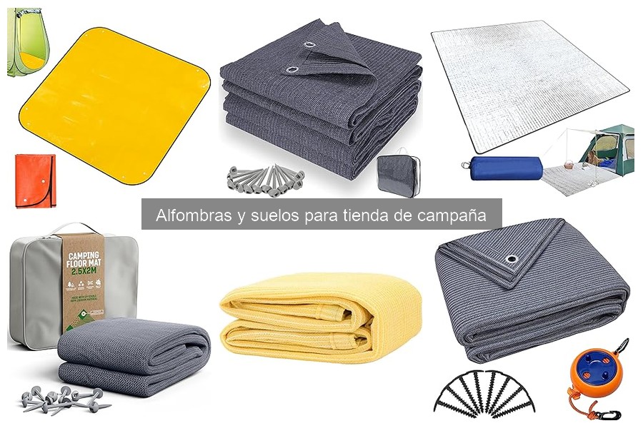 Mejores alfombras para tiendas de campaña en 2023